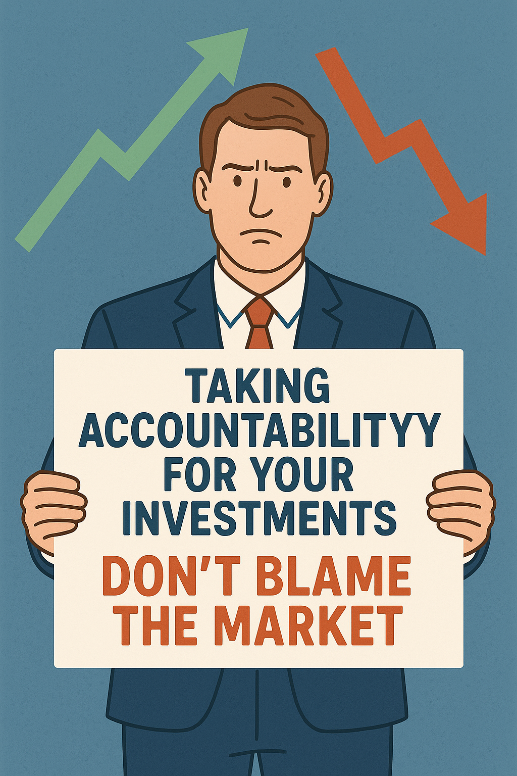 Confused trader looking at charts without a plan