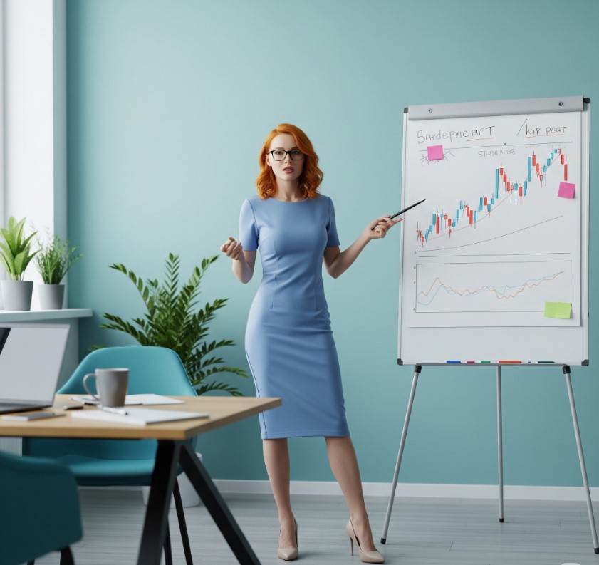 Trader reviewing different order types on a trading platform