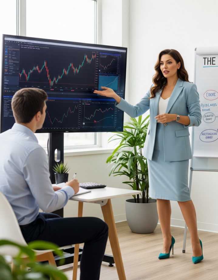 Trader choosing tools and setups