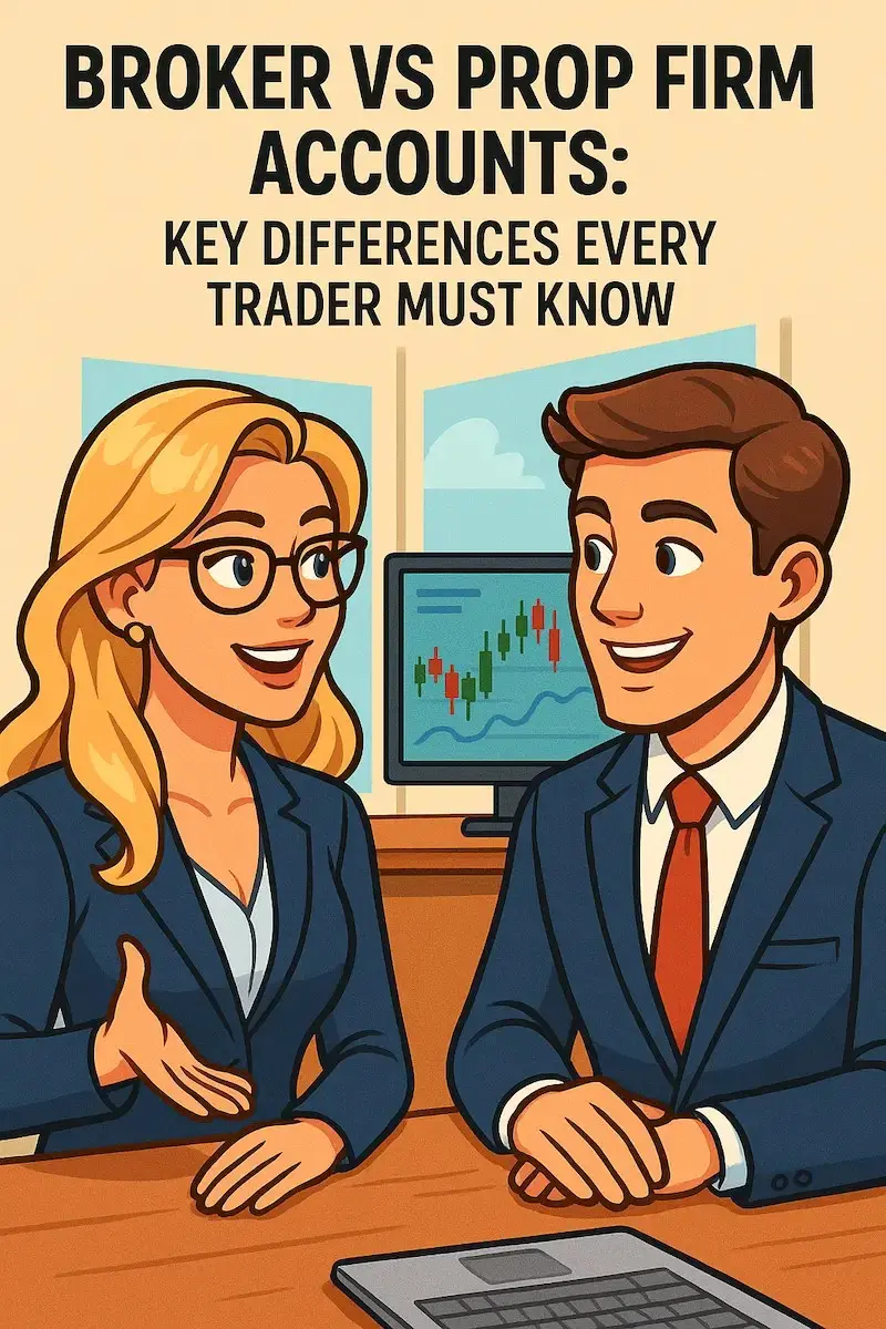 Strategic comparison between personal brokerage and prop firm capital
